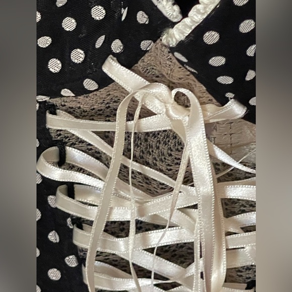 Chantal Thomass polka dot corset top. Size 34B. Bought in Paris. Excellent - Picture 3 of 8